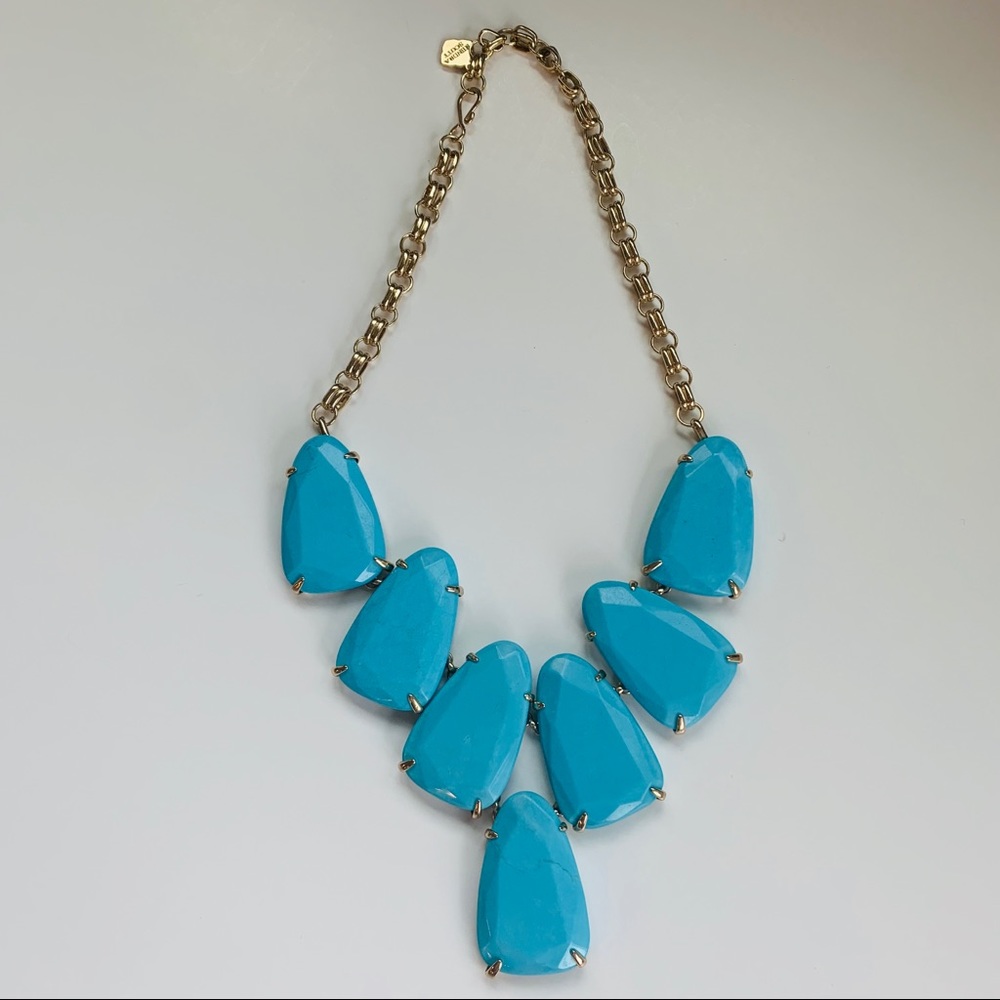 Kendra Scott Harlow Statement Necklace - Turquoise